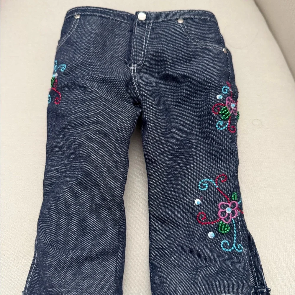 American Girl Doll with Red Jacket and Blue Jeans Truly me retired #24 - Picture 8 of 16